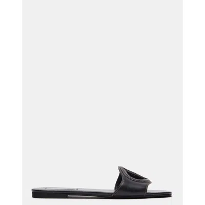 Steve Madden Kylah Tan Leather In Black