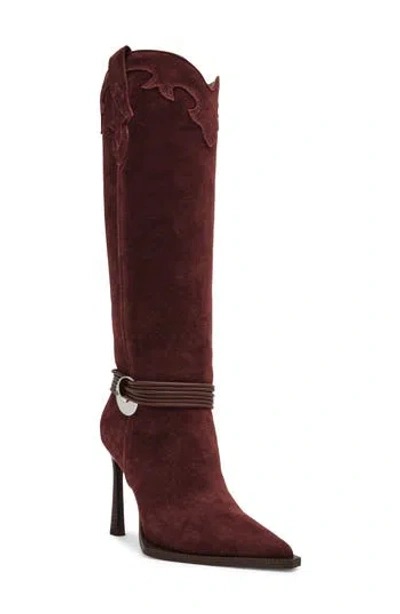 Steve Madden Kyndall Tall Boot In Brown