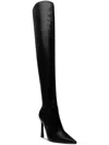 STEVE MADDEN LADDY WOMENS FAUX LEATHER OVER-THE-KNEE BOOTS