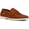 Steve Madden Laguna Penny Loafer In Brown