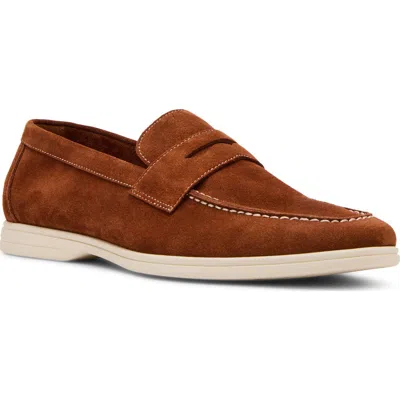 Steve Madden Laguna Penny Loafer In Brown