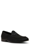 Steve Madden Lanette Genuine Calf Hair Loafer In Black