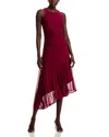 STEVE MADDEN LANEY ASYMMETRIC HEM DRESS