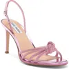 Steve Madden Langley Knotted Slingback Sandal In Pink