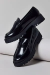 Steve Madden Langsten Platform Loafer In Black Box, Women's At Urban Outfitters