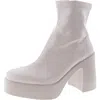 Steve Madden Lanna Womens Patent Solid Mid-calf Boots In Multi