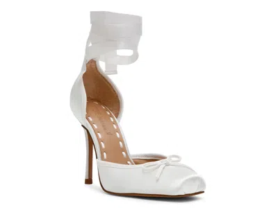 Steve Madden Larina Ballet Pump In White