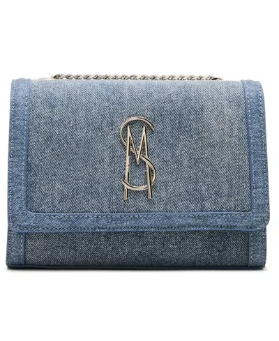 Steve Madden Larisad Denim Mini Crossbody Handbag In Blue