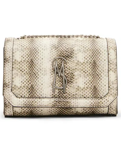 Steve Madden Larisap Magnetic Snap Mini Crossbody Handbag In Brown