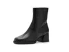 Steve Madden Caro Split Toe Bootie In Black
