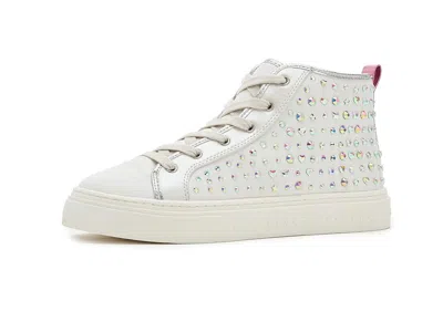 STEVE MADDEN LAURISA (LITTLE KID/BIG KID) GIRL'S SHOES WHITE : 13 LITTLE KID M, SYNTHETIC