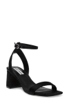 Steve Madden Lavnish Ankle Strap Sandal In Black