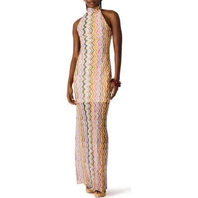 Steve Madden Layra Print Sleeveless Maxi Dress In Multi