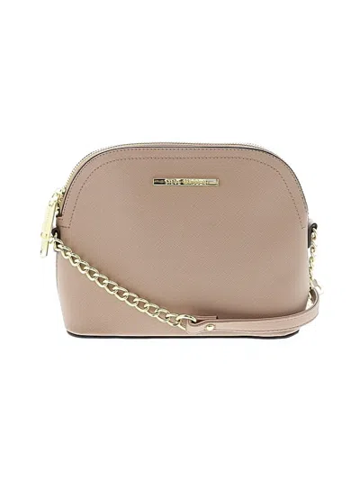 Pre-owned Steve Madden Leather Crossbody Bag In Brown
