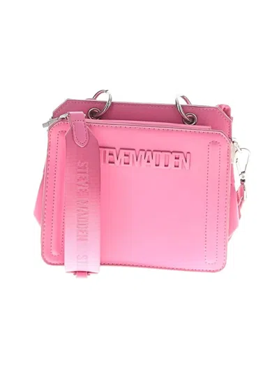 Pre-owned Steve Madden Leather Crossbody Bag In Pink