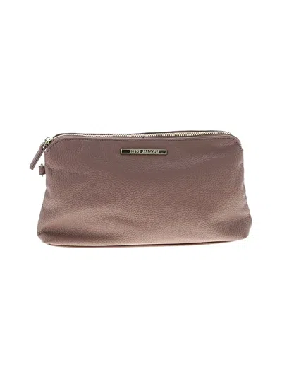 Pre-owned Steve Madden Leather Wristlet In Pink