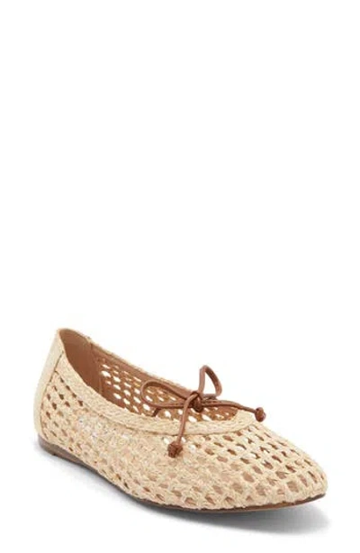 Steve Madden Leelo Woven Flat In Multi