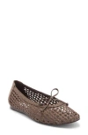 Steve Madden Leelo Woven Flat In Multi