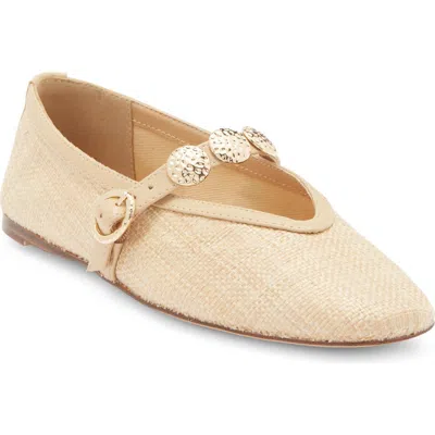 Steve Madden Leia Woven Flat In Brown