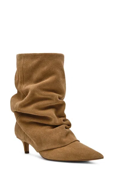 Steve Madden Lennox Pointed Toe Bootie In Brown