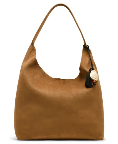 Steve Madden Lenore Large Hobo Handbag In Brown