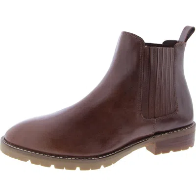 Steve Madden Leonard Womens Padded Insole Pull On Chelsea Boots In Multi