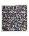 Steve Madden Leopard Printed Square Scarf In Multi