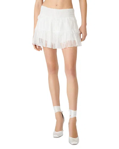 Steve Madden Leta Skirt In White