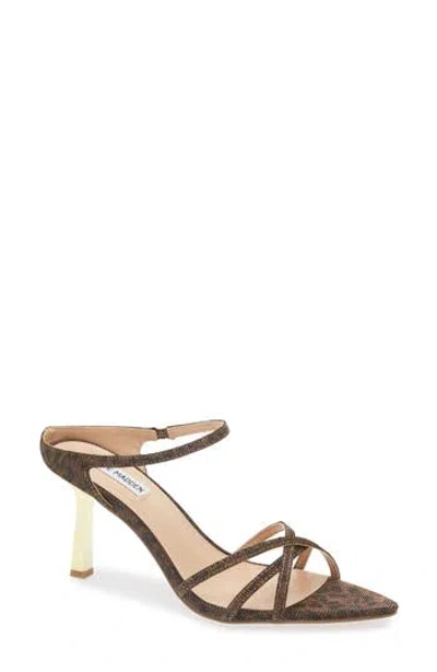 Steve Madden Lexani Strappy Slide Sandal In Leopard