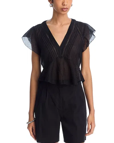 STEVE MADDEN LEYLA PEPLUM TOP