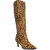 Steve Madden Leyna Genuine Calf Hair Boot In Brown