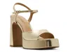 Steve Madden Liandra Platform Sandal In Gold