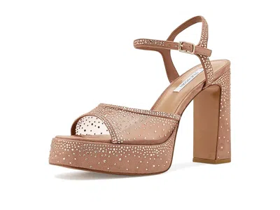 Steve Madden Liandra Platform Heels In Mocha