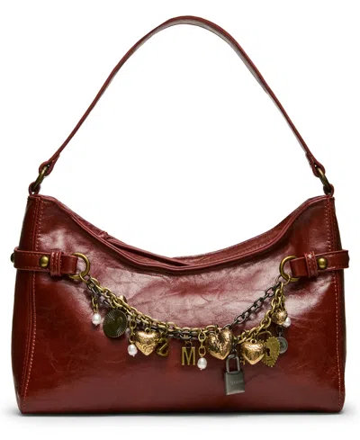 Steve Madden Lianna Relaxed Slouchy Small Shoulder Handbag In Brown