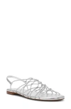 Steve Madden Libra Slingback Sandal In Silver