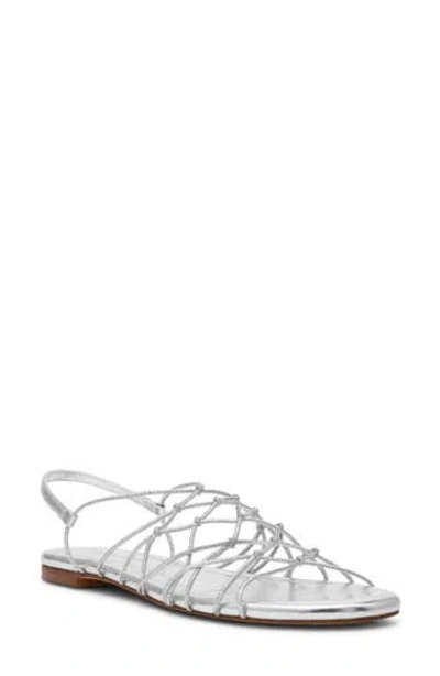 Steve Madden Libra Slingback Sandal In Silver