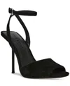 Steve Madden Lilac Two-piece Dress Sandals In Black