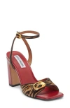 Steve Madden Lilliana Ankle Strap Sandal In Brown