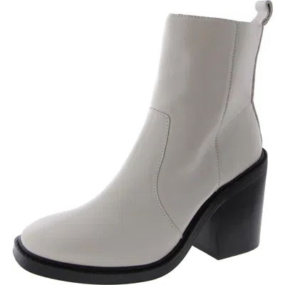 Steve Madden Lina Womens Leather Zipper Mid-calf Boots In Multi