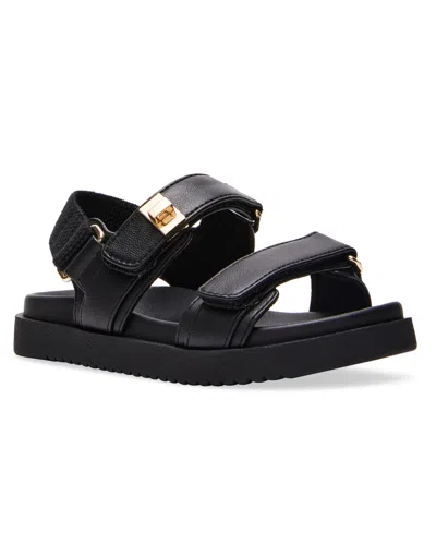 STEVE MADDEN TODDLER AND LITTLE GIRLS T-MONA FOOTBED SANDALS