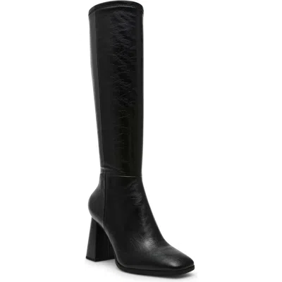 Steve Madden Livah Knee High Boot In Black