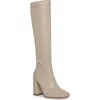 Steve Madden Liza Knee High Boot In Bone