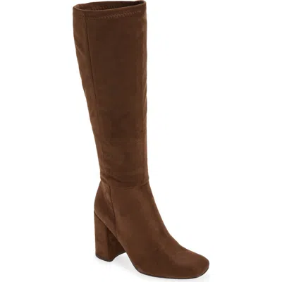Steve Madden Lizah Knee High Boot In Brown