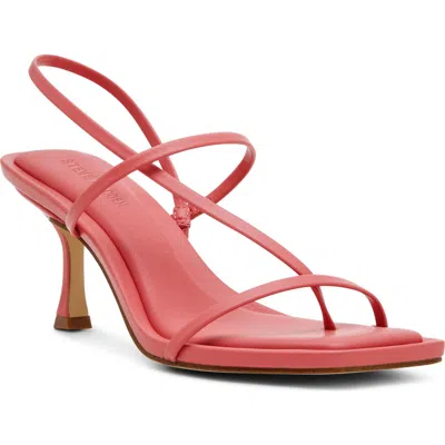 Steve Madden Lock Sandal In Coral