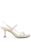 Steve Madden Locke Heel In Champagne Metallic