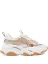 Steve Madden Logo-print Chunky Sneakers In White