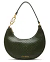 Steve Madden Lohan-w Embossed Woven Small Hobo Bag