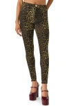 Steve Madden Lona Leopard Skinny Jeans In Animal Print