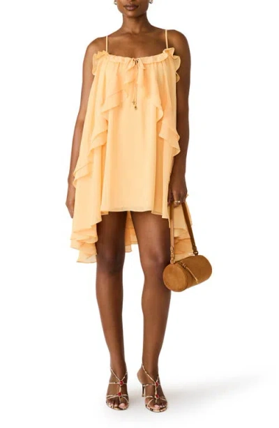 Steve Madden Lorella High-low Minidress In Yellow