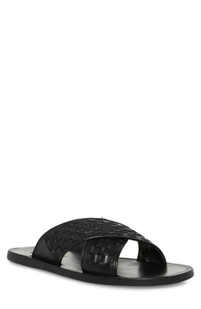 Steve Madden Lorenze Slide Sandal In Black